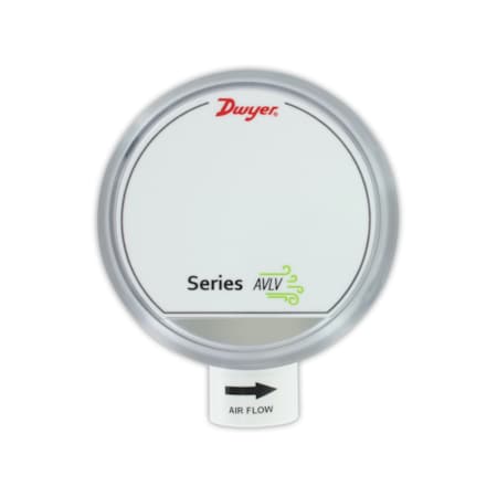 Dwyer Instruments Air velocity transmitter, 2% accuracy, duct mount, universal current/voltage outputs AVLV-2DA1